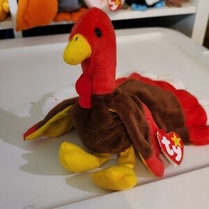 Colorful Ty Turkey Plush Toy